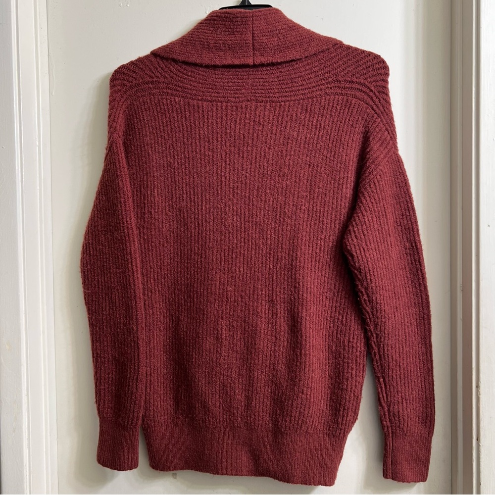 J.Crew 365 Maroon Shawl Pullover V.
Neck Sweater size XXS - Picture 4 of 10